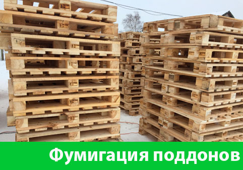 Фумигация поддонов в городе Благовещенск